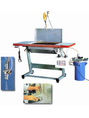 SYSTEM OF SPRAYING OF WATER BASED GLUE