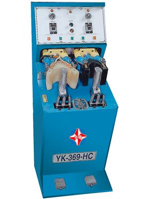 HEATING & COOLING SHAFT MOULDING MACHINE(SUITABLE FOR HALFBOOTS,JOCKYBOOTS OR ROLLER SKATE)