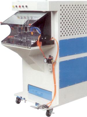 ROUGING M/C WITH AUTO DUST-COLLECTING[NOISELESS TYPE](AUTO DUST-CLEANUP DEVICE)